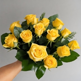 A Dozen Yellow Roses